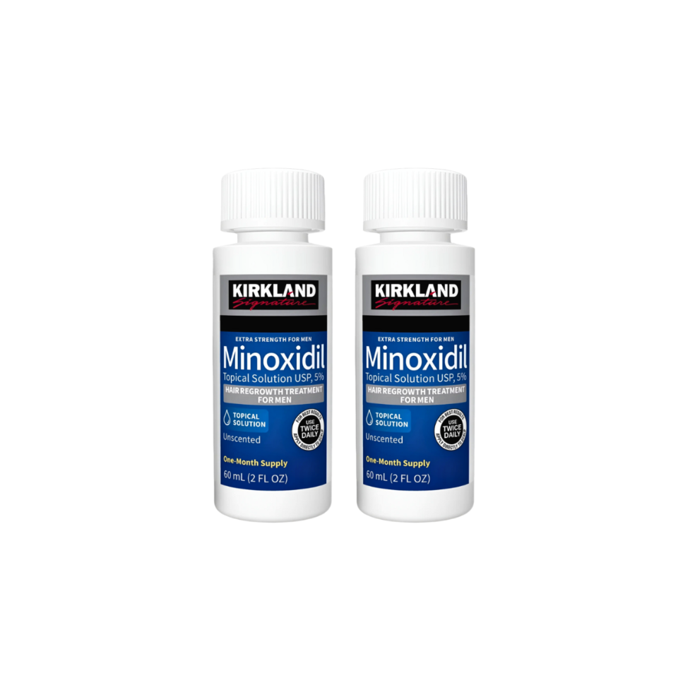 Set Tratament 2 luni Minoxidil, 5%, pentru Stimularea Cresterii Parului si a Barbii, Pipeta Inclusa, 2 luni, 120ml