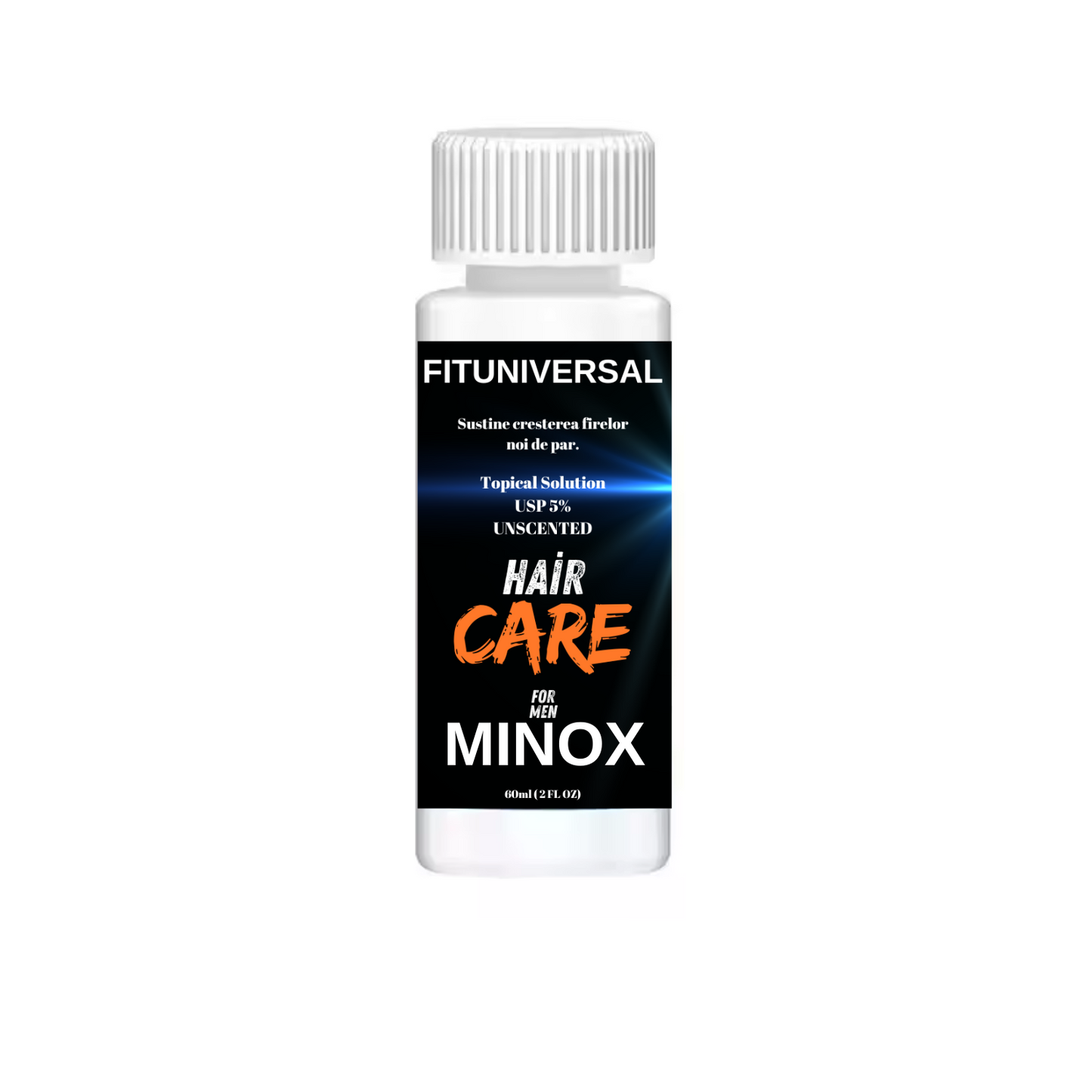 Set Minoxidil 2+1 GRATUIT tratament crestere si regenerare fire de par FITUNIVERSAL Minoxidil 5%, pentru 3 luni